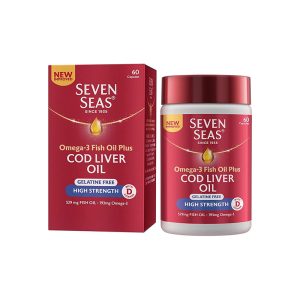 SEVEN SEAS COD LIVER OIL HIGH STRENGTH CAPSULES X 60