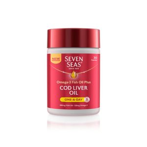 SEVEN SEAS COD LIVER OIL ONE-A-DAY X120 CAPSULES