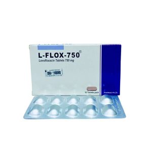 L-FLOX 750MG TABLETS X10