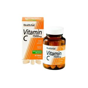 HEALTHAID VITAMIN C 1500MG TABLETS X60