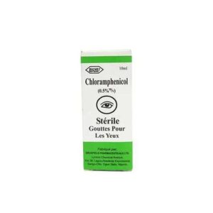 CHLORAMPHENICOL EYE DROPS X10ML