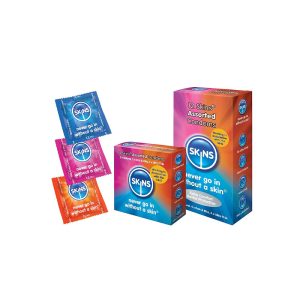 SKINS ASSORTED CONDOMS X 12