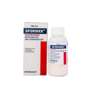 SPORIDEX 125MG SUSPENSION X100ML