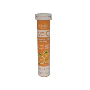 SUPER IMMUN C EFF VIT C /ZINC TABLETS X 20