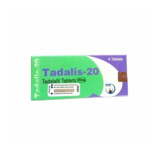 TADALIS 20MG TABLETS X4