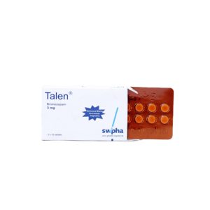 TALEN 3MG TABLETS (BROMEZEPAM) X30