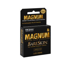 TROJAN BARESKIN CONDOMS X3