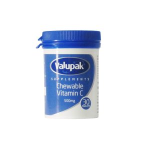 VALUPAK VITAMIN CHEWABLE 500MG X30