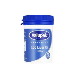 VALUPAK COD LIVER OIL CAPSULES X30
