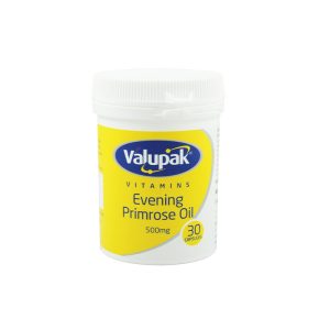 VALUPAK EVENING PRIMROSE 500MG CAPSULES X30