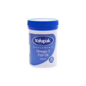 VALUPAK OMEGA-3 FISH OIL CAPSULES X30
