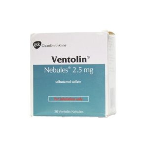 VENTOLIN 2.5MG NEBULES X20