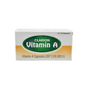 VITAMIN A (CLARION) X30 CAPSULES