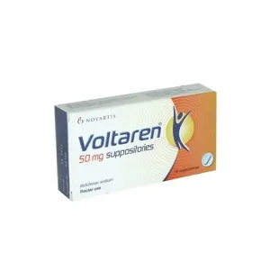 VOLTAREN 100MG SUPPOSITORIES X10