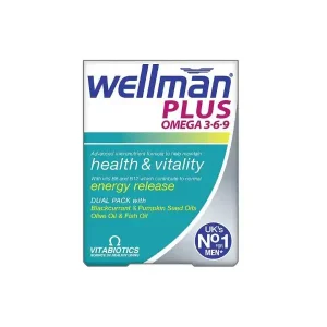 WELLMAN PLUS OMEGA 3.6.9 TABLETS X56
