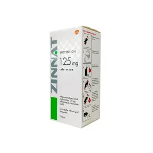 ZINNAT 125MG/5ML SUSPENSION 100ML