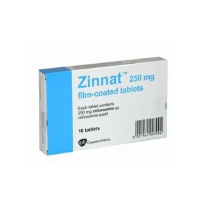 ZINNAT 250MG TABLETS X10