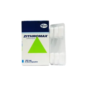 ZITHROMAX 250MG CAPSULES X24