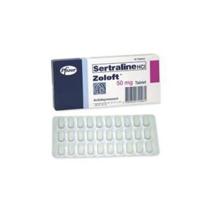 ZOLOFT (SERTRALINE) 50MG CAPSULES X15