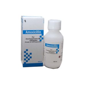 AMOXICILLIN 125MG/5ML SUSPENSION (UNBRANDED)