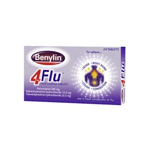 BENYLIN 4 FLU TABLETS X 24