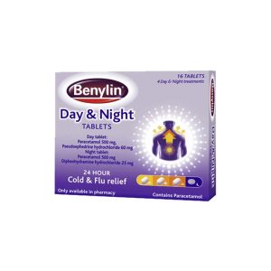 BENYLIN DAY & NIGHT TABLETS X16