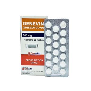 GRISEOFULVIN 500MG TABLETS X20