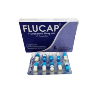 FLUCAP 50MG CAPSULES X10