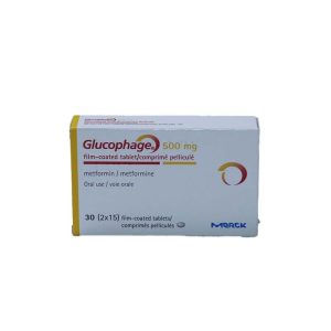 GLUCOPHAGE 500MG TABLETS X30(2X15)
