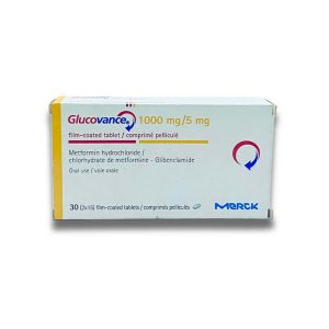 GLUCOVANCE 5MG/1000MG TABLETS X30
