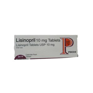 LISINOPRIL 10MG TABLETS X28 (POCCO)