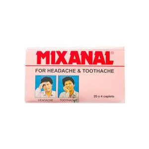 MIXANAL TABLETS X4