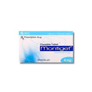 MONTIGET 4MG CHEWABLE TABLETS X14