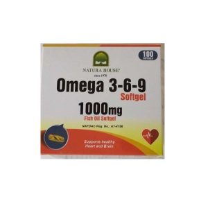 NATURA HOUSE OMEGA 3-6-9 SOFTGEL X100