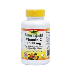 NATURES FIELD VITAMIN C 1500MG x 60
