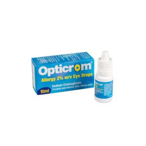 OPTICROM ALLERGY 2% EYE DROP X10ML