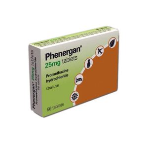 PHENERGAN 25MG TABS X56