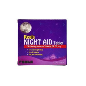 REALS NIGHT AID TABLETS X30