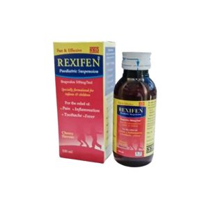REXIFEN PAEDIATRIC SUSPENSION 100MG/5ML 100ML