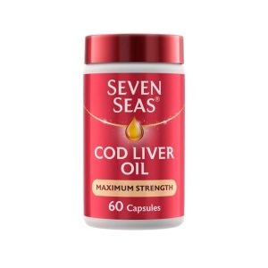SEVEN SEAS COD LIVER OIL MAXIMUM STRENGTH CAPSULES X60