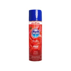 SKINS SENSUAL SUCCULENT STRAWBERRY LUBRICANT 130ML