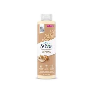 ST. IVES OATMEAL & SHEA BUTTER BODY WASH X650ML