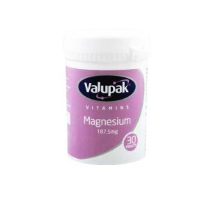 VALUPAK MAGNESIUM 187.5MG TABLETS X30